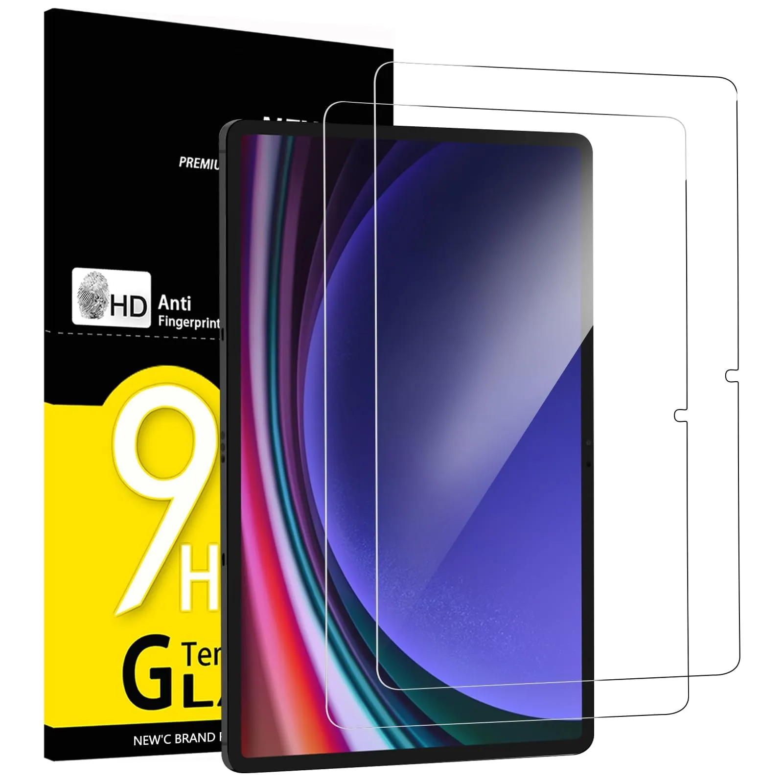 NEW'C Pellicola Vetro per Samsung Tab S10 Lite/S10 FE/S9/S9 FE