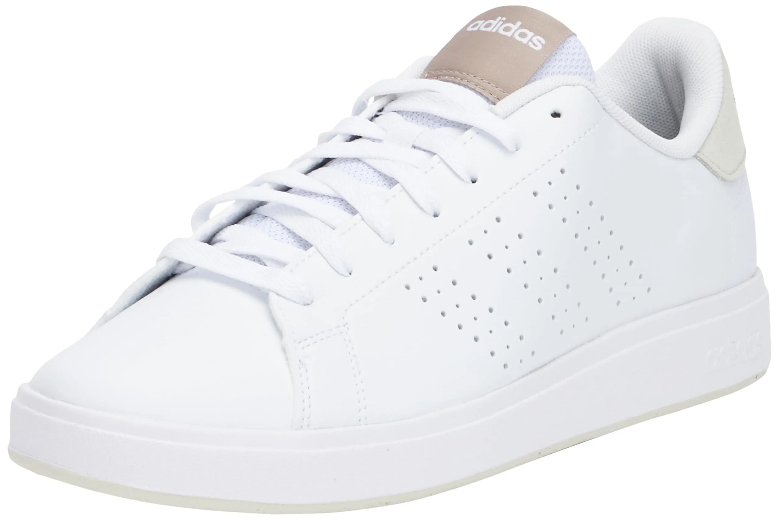 adidas Uomo Advantage Base 2.0 Shoes, Cloud White/Cloud White/Orbit Grey, 36 2/3 EU