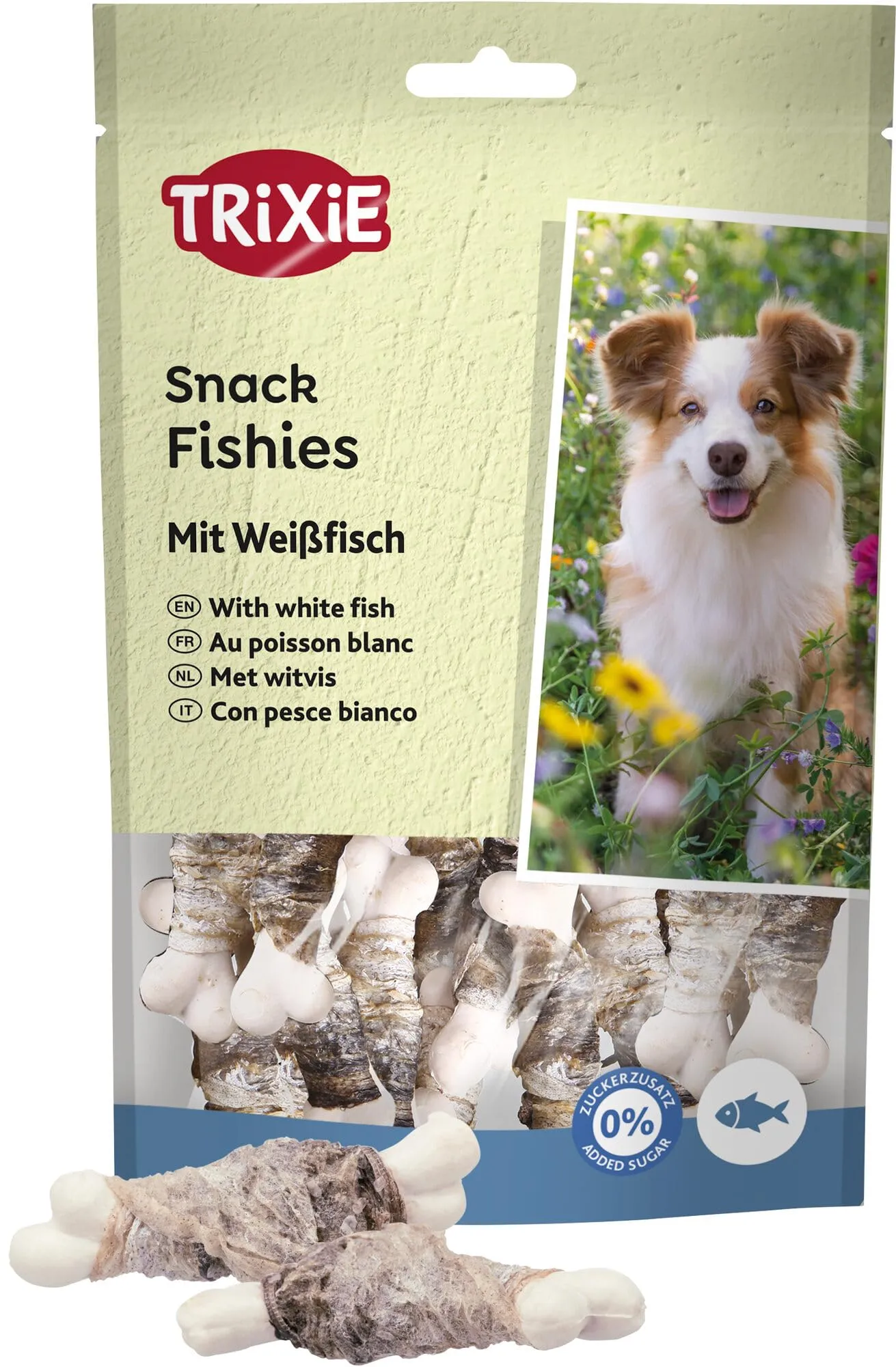 TRIXIE premio Fishies per cani, 100 g