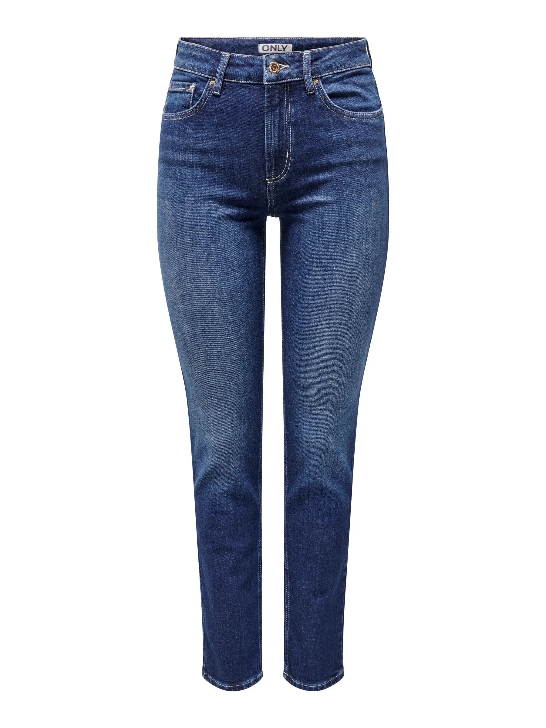ONLWAUW Mid Skinny DNM BJ370 Noos, Media Blu Denim, (XS) W x 32L