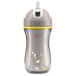 Tazza bimbo termica con cannuccia (266ml) (14m+) SPORT CUP Grigio 00069913500000