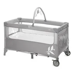Lettino viaggio pieghevole doppia altezza (129x77x71,5cm) DUO LEVEL TOYS Mist 6838 U90