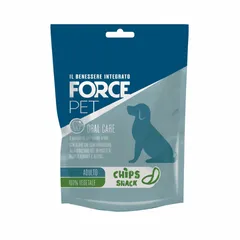 Forcepet Dog Adult Oral Care Chips Snack 100% vegetale 85gr Vegetali