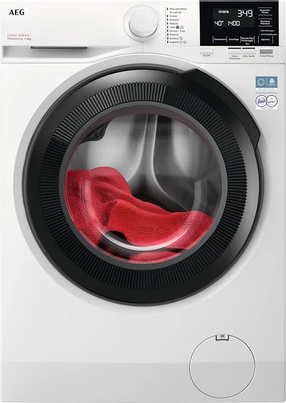 Aeg Lavatrice 9kg Serie 6000 ProSense Lr6fg94 Bianco