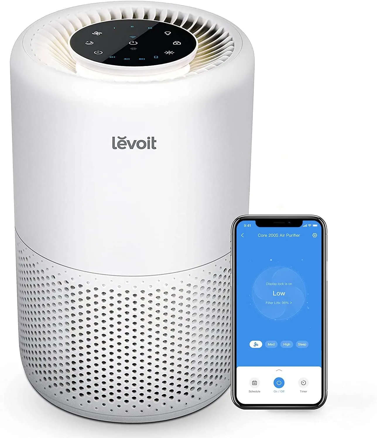 Levoit Purificatore d'Aria con Filtro HEPA per Allergie e Asma, fino a 44m²