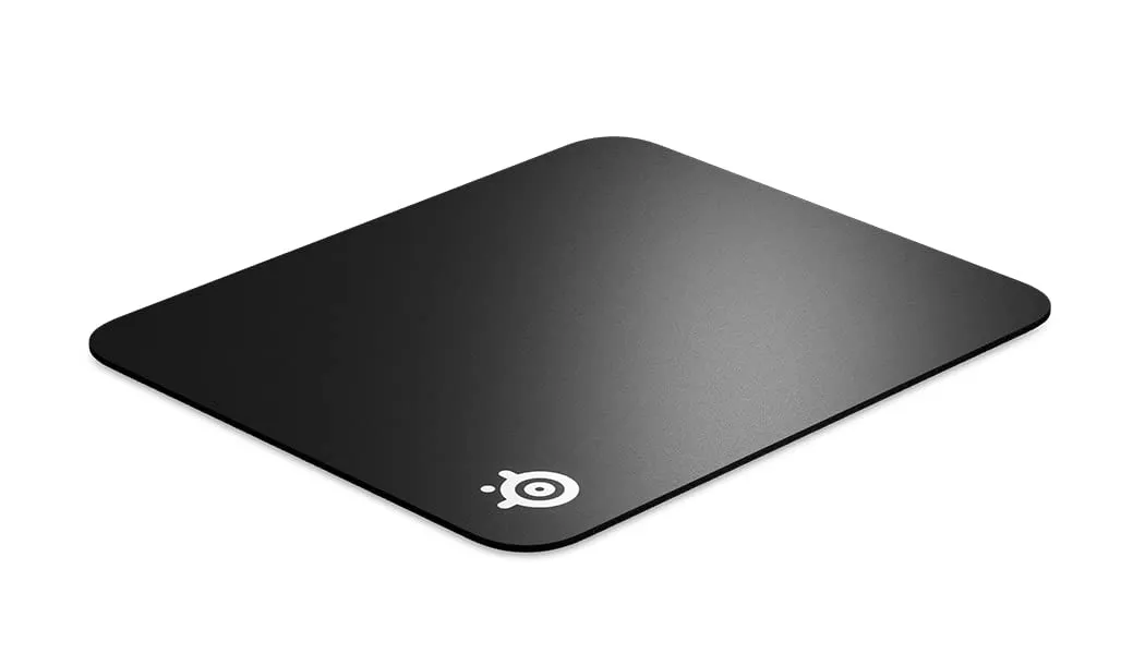 SteelSeries QcK Hard Mouse pad da gioco, Rugosità superficiale migliorata, Ottimizzato per sensori di gioco, Resistente struttura multistrato, Dimensioni M (320mm x 270mm x 3mm)