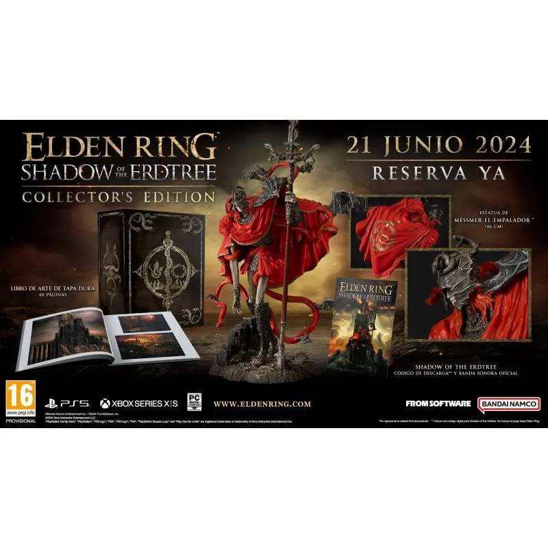BANDAI NAMCO Entertainment Elden Ring: Shadow of the Erdtree - Collector's Edition Collezione PlayStation 5