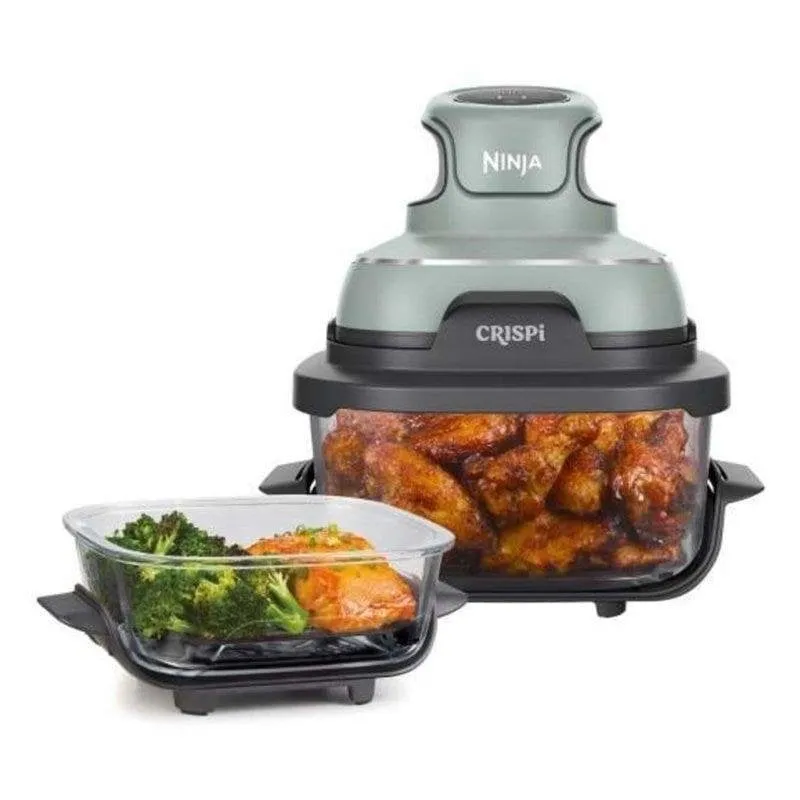 Friggitrice ad Aria Ninja CRISPi Vetro 3,8 L 1700 W Portatile Verde salvia