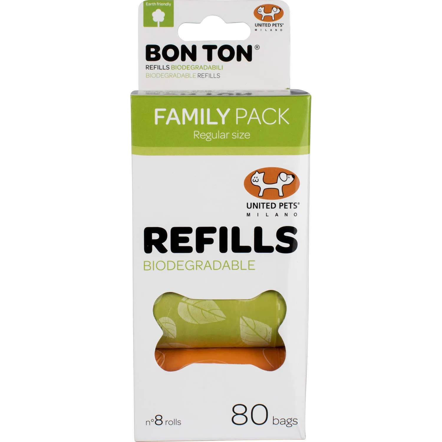 UNITED PETS MIX Refill Assortiti per Bon Ton Regular - Value Pack - Sacchettini Biodegradabili per Cani