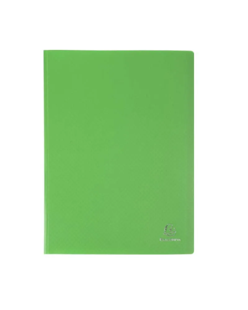 Exacompta Opak - Portalistini, 24x32 cm 40 buste, Verde (Chiaro)