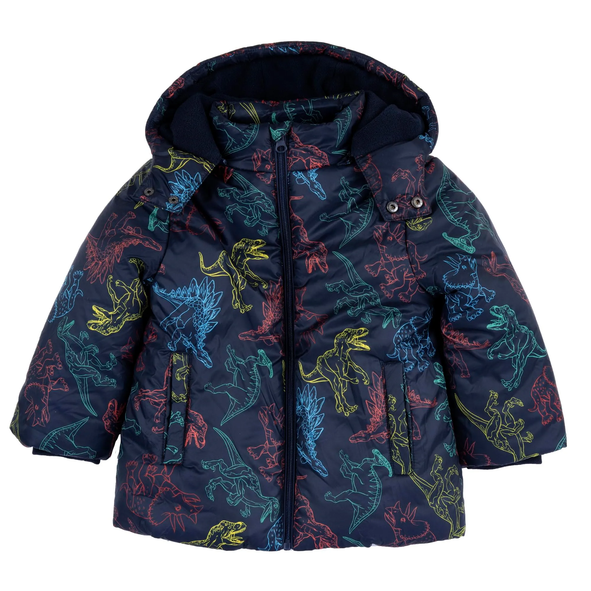 Chicco Giubbino Con Cappuccio e Zip Bambino e ragazzo, Multicolore, 7 anni, Designed in Italy