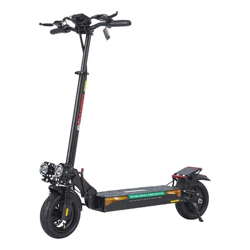 Monopattino elettrico Emanba L12 Max S 1200W Autonomia 60km Ruote 10" Freni disco Nero