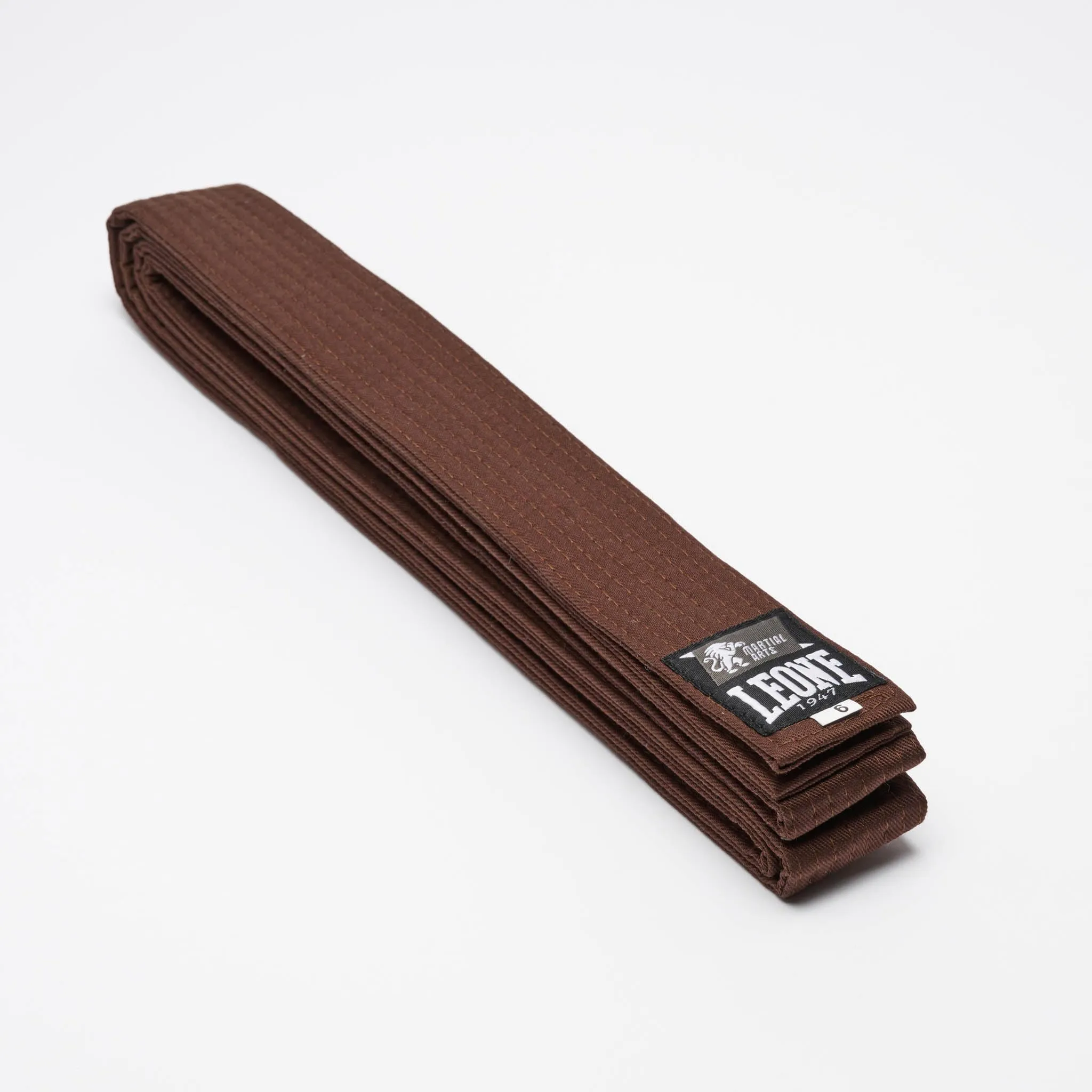 LEONE 1947, Cintura Karate & Judo Marrone/5, Unisex - AB402