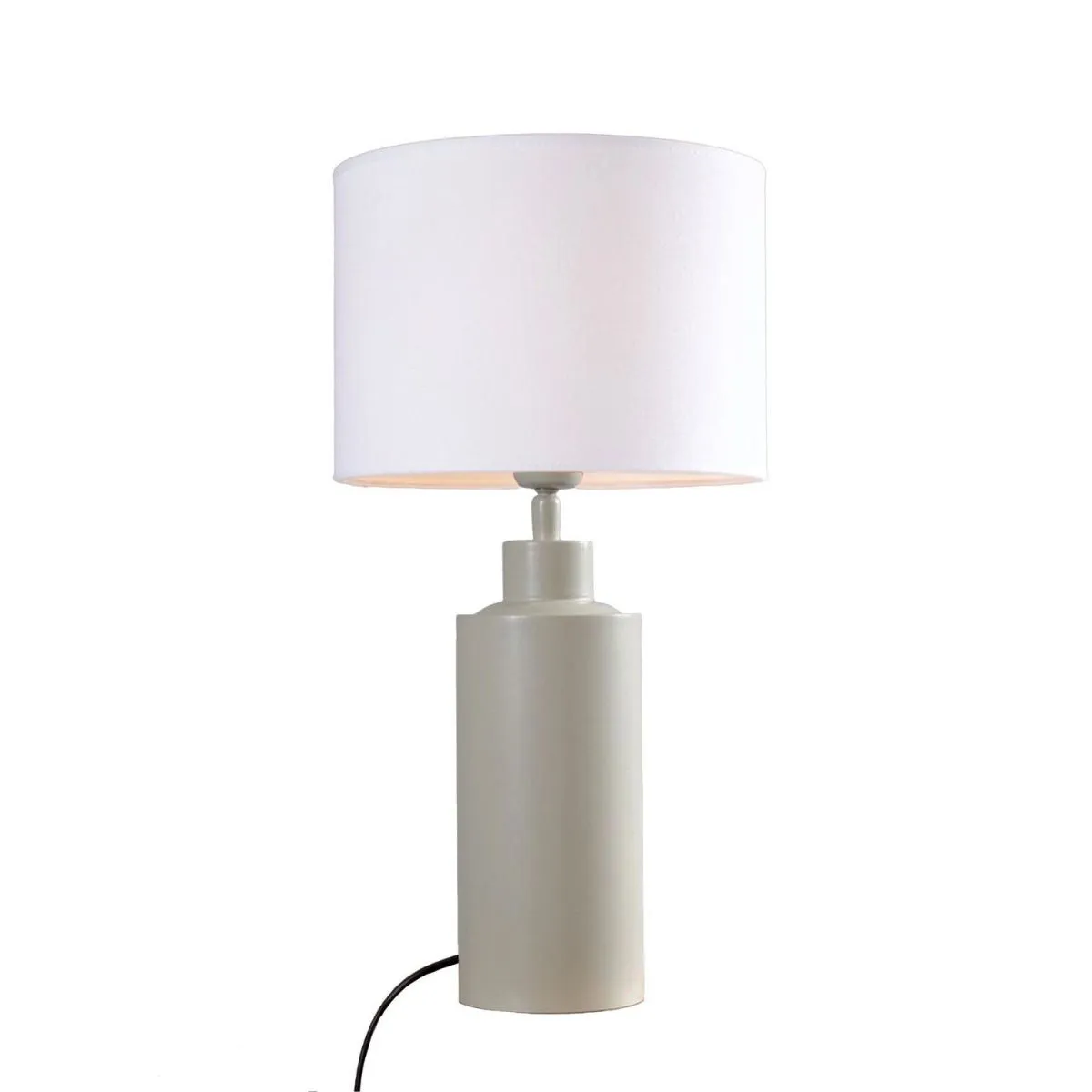 PR Home Lampada da tavolo Solo; 55x30x55 cm (LxLxH); bianco/beige; struttura beige