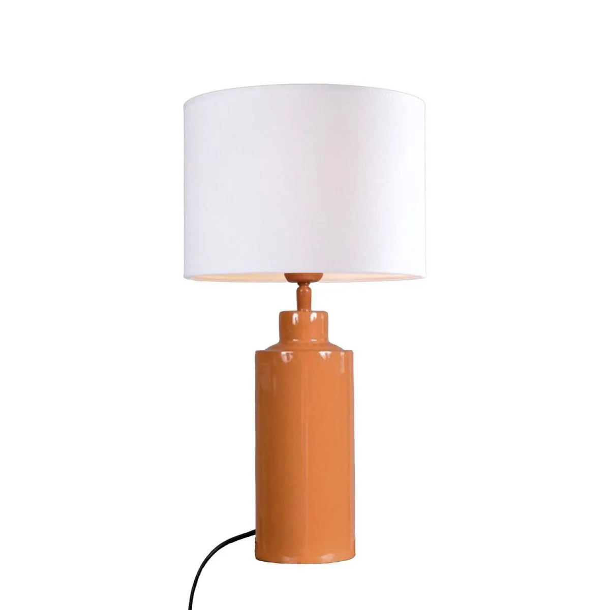 PR Home Lampada da tavolo Solo; 55x30x55 cm (LxLxH); bianco/arancione; struttura arancione