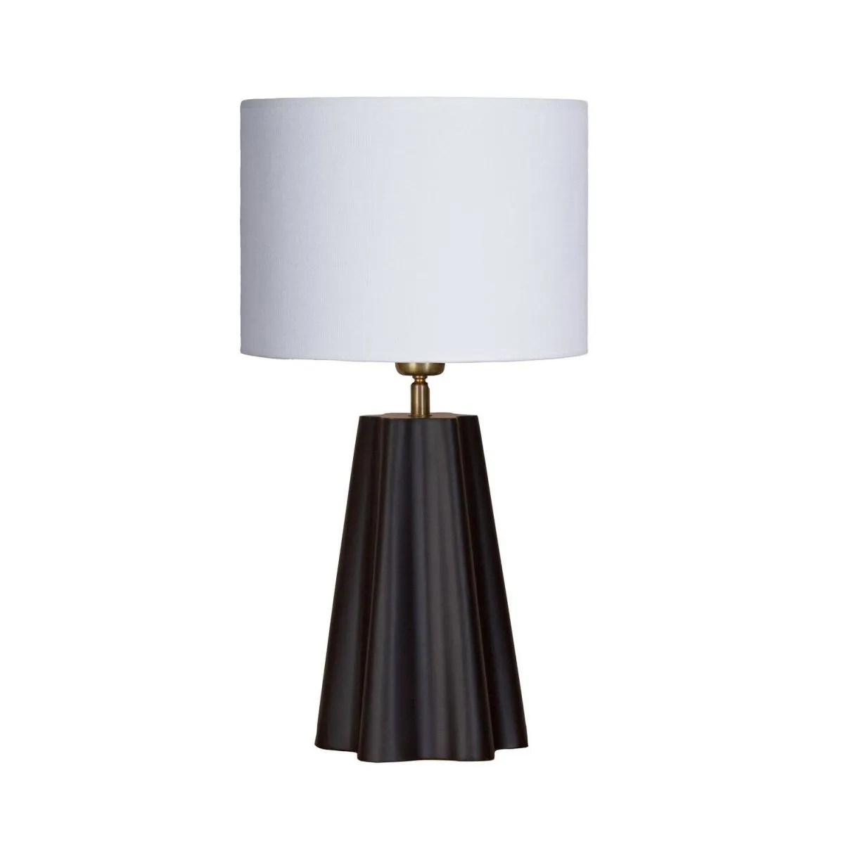 PR Home Lampada da tavolo Aira; 50x17x50 cm (LxLxH); nero/bianco