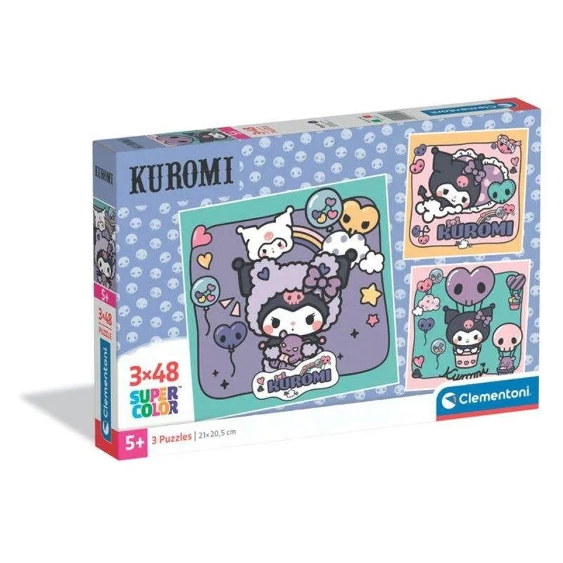 Puzzle Clementoni Kuromi 48 Pezzi Licenza Sanrio Pack 3