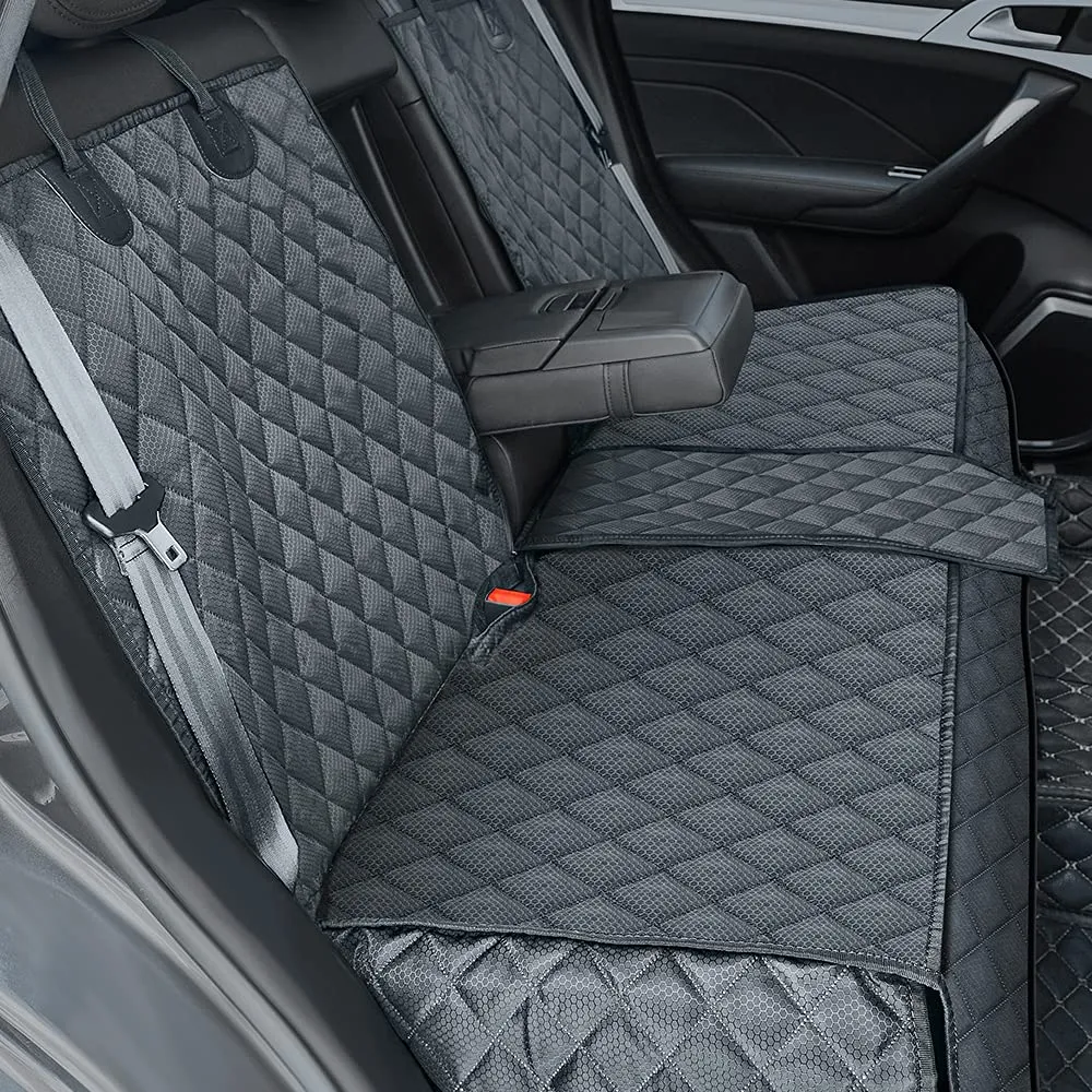 ANOSOSPECIAL Coprisella per sedile posteriore per auto, impermeabile, con cintura di sicurezza, antigraffio, per cani, sedile posteriore per bambini, universale, per camion, SUV