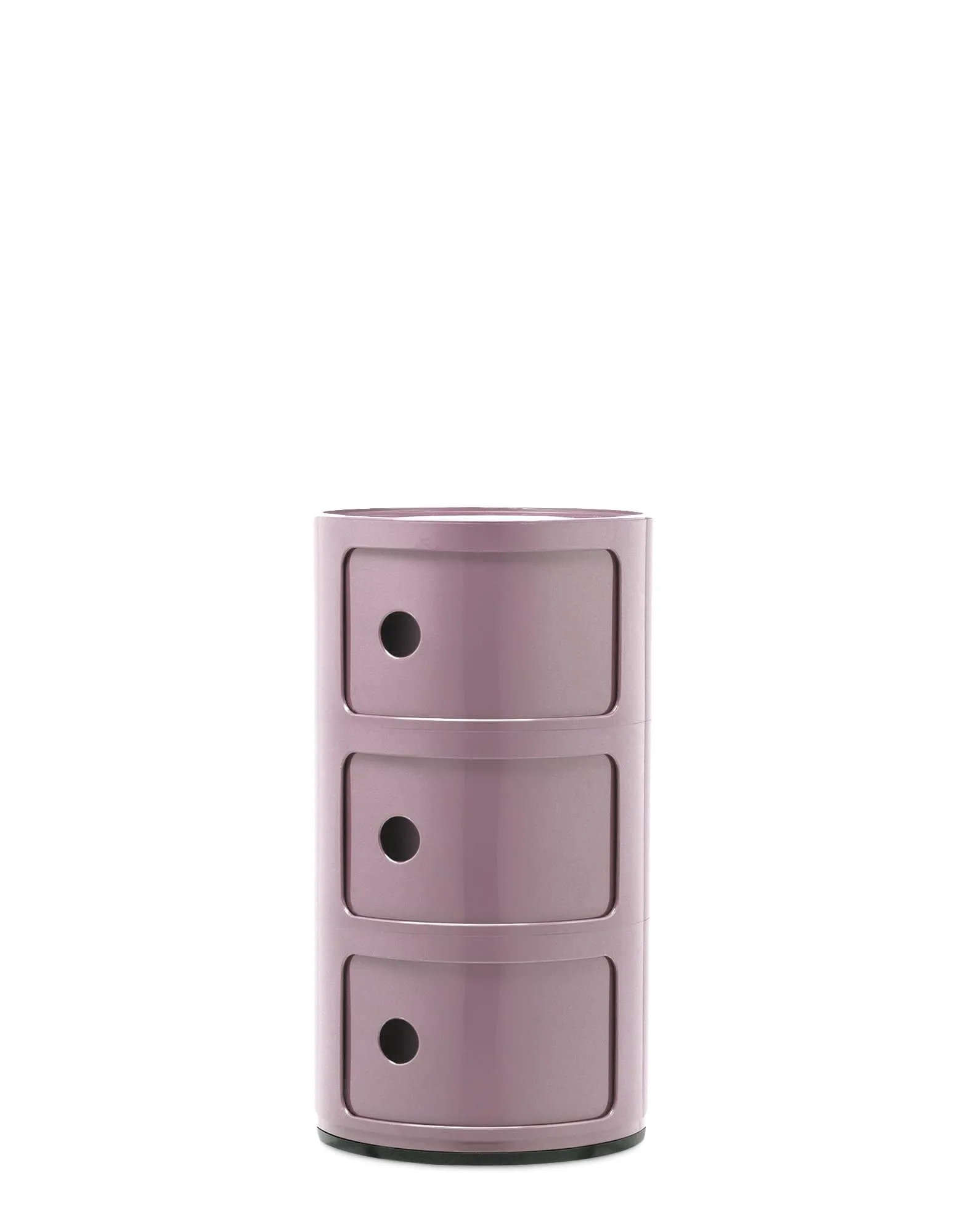 Kartell Componibili, Mobile Contenitore 3 Elementi, Malva