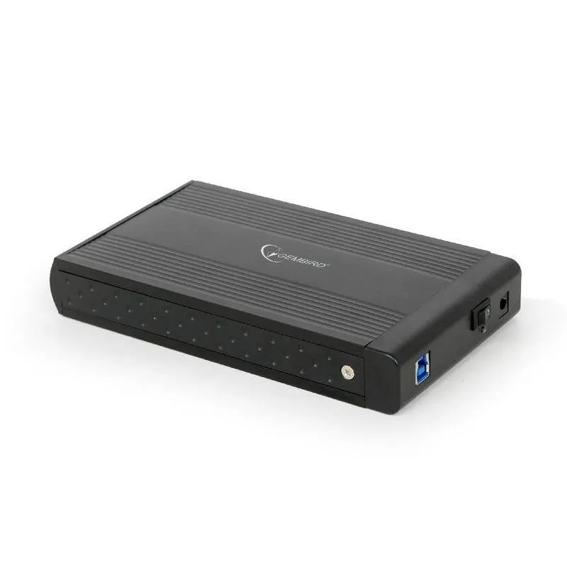 Caja PC Gembird EE3-U3S-3 3.5'' Alluminio Nero USB 3.2 Gen 1