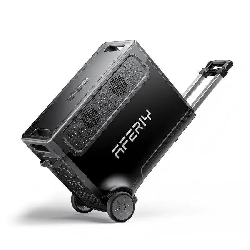 Stazione di energia Aferiy 3840Wh 13 porte Batteria LiFePO4 Ricarica rapida App BMS UPS