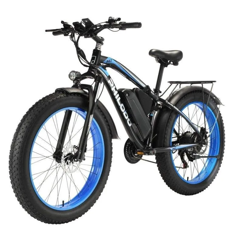 Bicicletta Elettrica Philodo H7 Pro 1000W 48V 17,5Ah All-Terreno 26x4,0