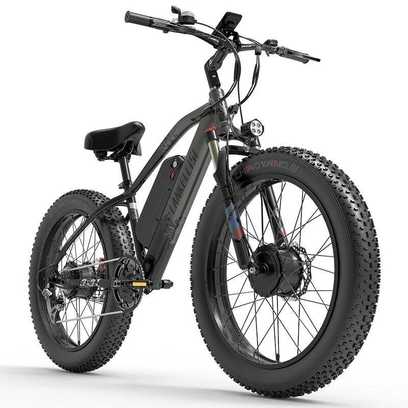 Bicicletta Elettrica Lankeleisi MG740PLUS 1000W Batteria 48V 20Ah Pneumatici 26"