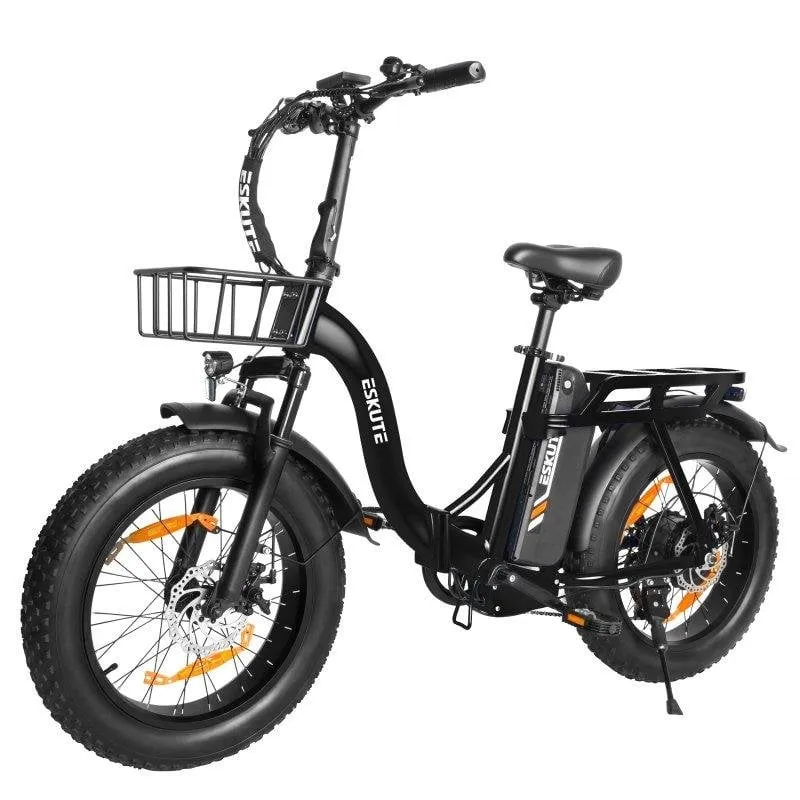 Bicicletta Elettrica Eskute D202 250W Batteria 48V 20.8Ah Pneumatici 20x4.0