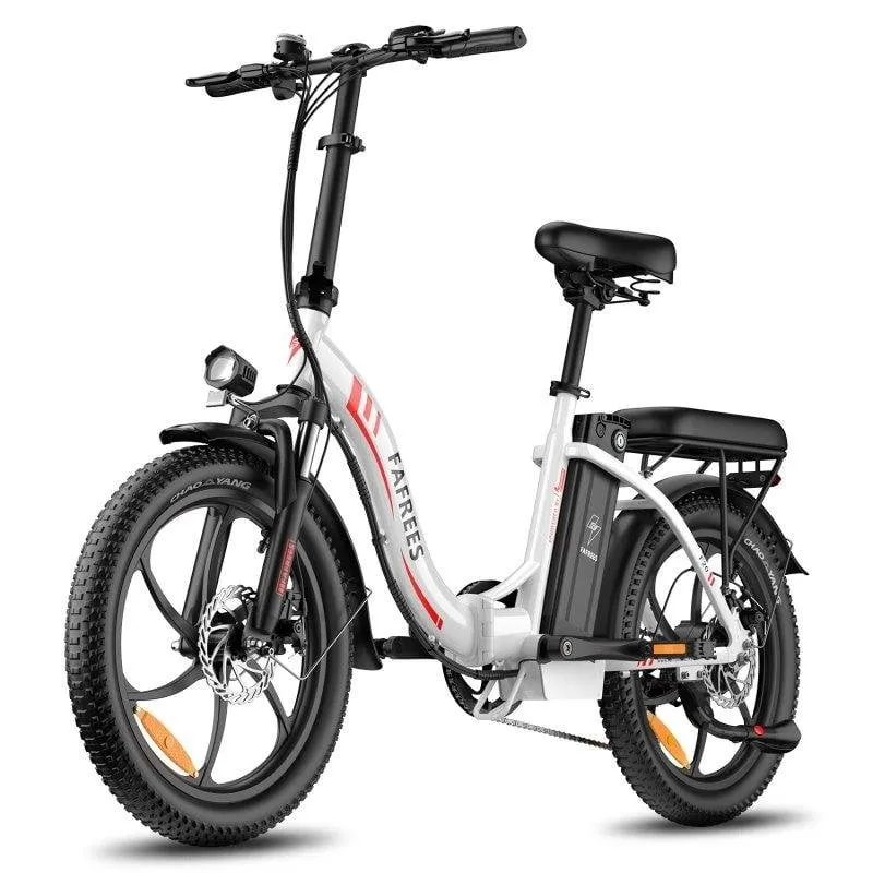 Bicicletta elettrica Fafrees F20 250W 36V 18Ah pneumatici 20" bianco