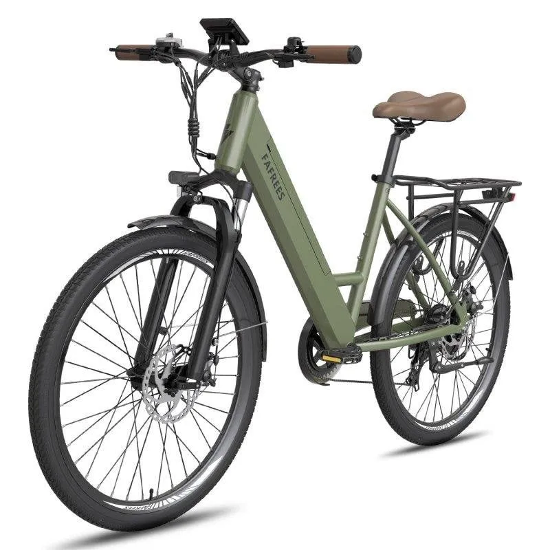 Bicicletta Elettrica Fafrees F26 Pro 250w 36v 15ah 26" Verde Urbana
