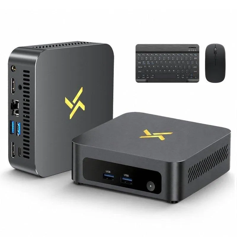 Mini PC Huidun H100 Intel Core 5 210H 16GB 512GB SSD Intel Graphics Windows 11 Pro VESA