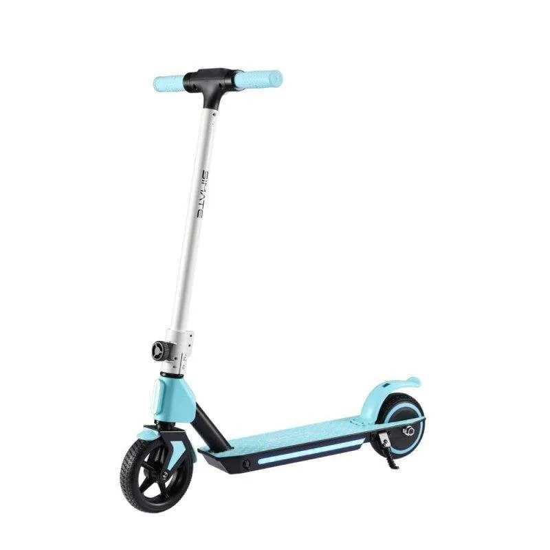 Monopattino elettrico Simate S2 130W Autonomia 8km Freni doppi Pneumatici 6,5" Blu