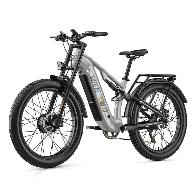 Bicicletta Elettrica Shengmilo S600pro 2000W 48V 25Ah 45 km/h Grigio