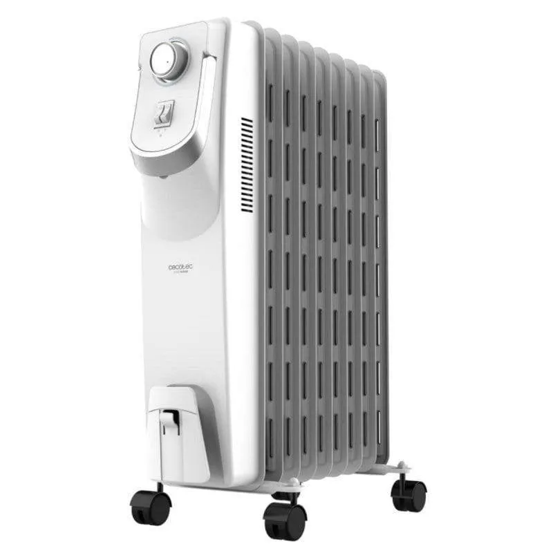 Radiatore a Olio Cecotec Ready Warm 5800 Space 2000W 9 Elementi Bianco