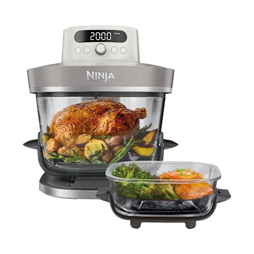 Friggitrice ad aria in vetro XL Ninja CRISPi PRO in Avorio