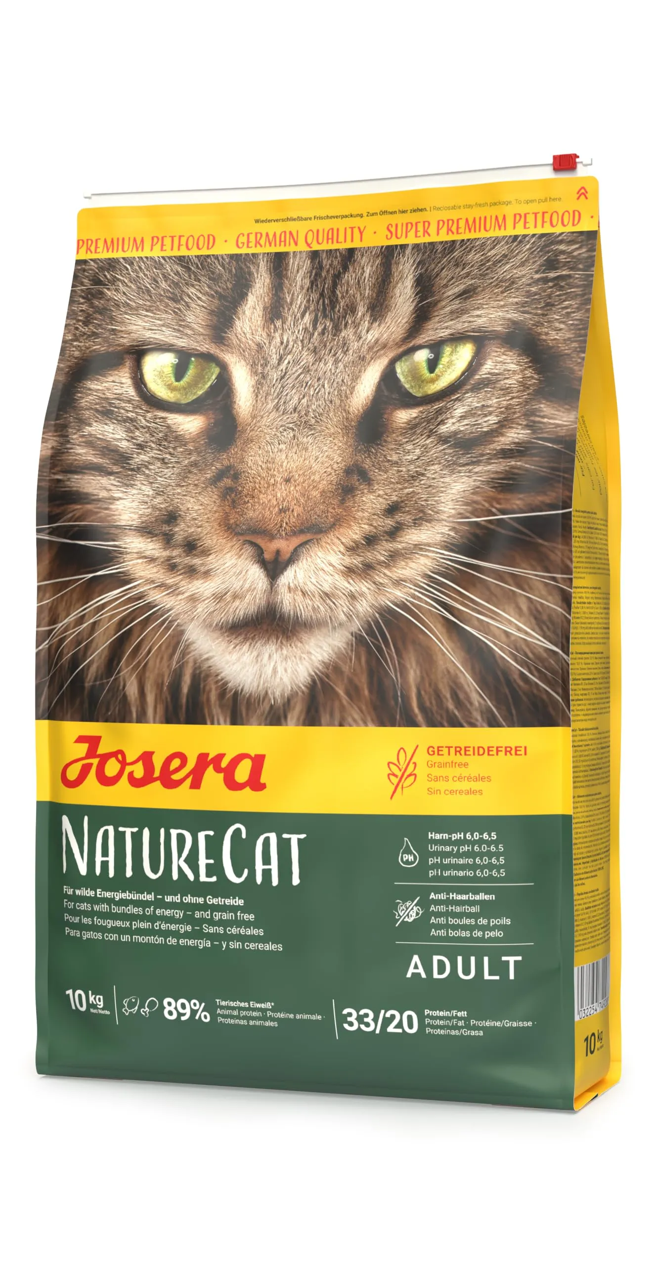 JOSERA Cibo Secco per Gatti Nature Cat - 10000 gr