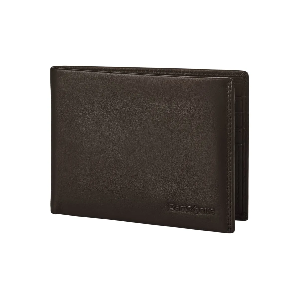 Samsonite Attack 2 SLG - Portafoglio, 13 cm, Marrone (Ebony Brown)