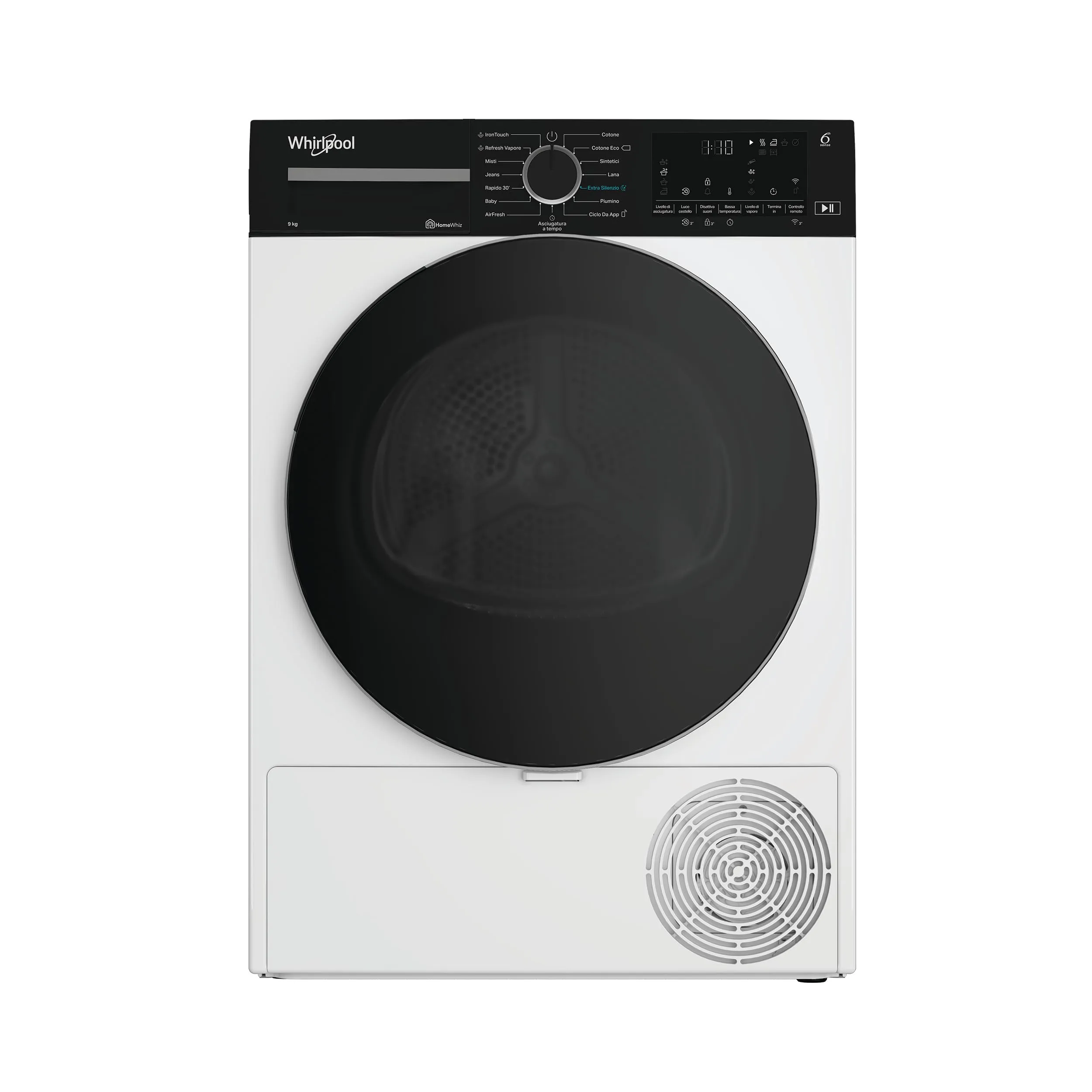 Whirlpool C WD 94M WBS IT – Asciugatrice 9 Kg A Pompa di Calore.