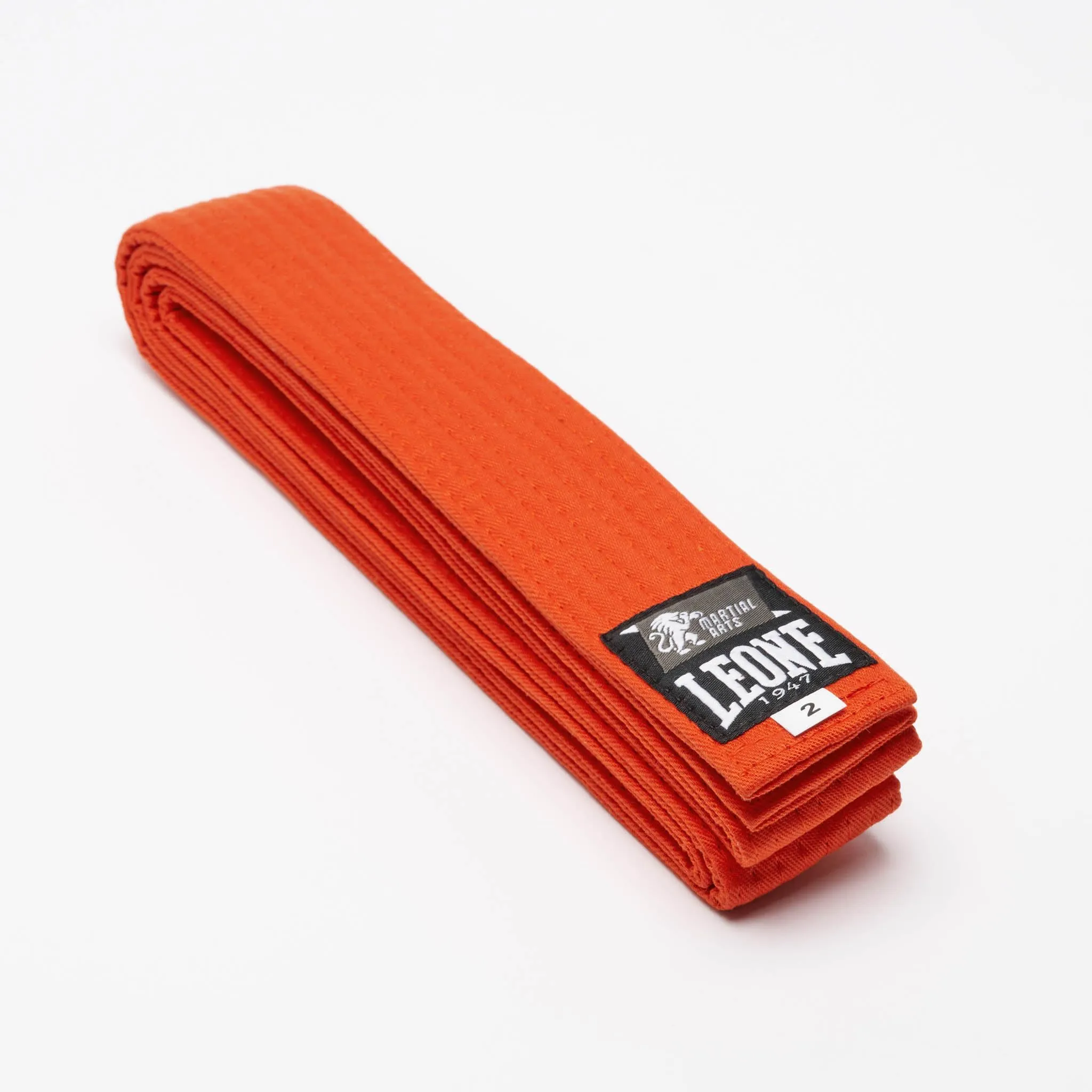 LEONE 1947, Cintura Karate & Judo Arancio/0, Unisex - AB402