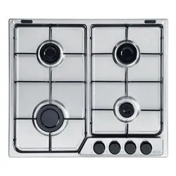 Piano cottura gas 4 zone FAMILY Ffa 46 Asv Inox (60cm)