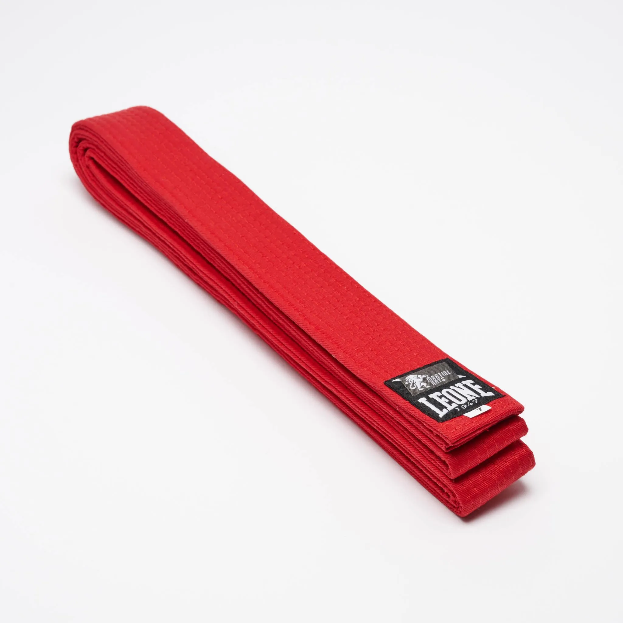 LEONE 1947, Cintura Karate & Judo Rosso/5, Unisex - AB402