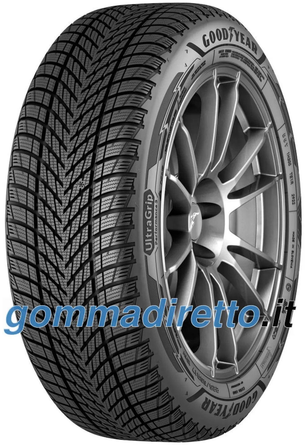 Goodyear UltraGrip Performance 3 215/40 R18 89V XL EVR MFS - immagine 1