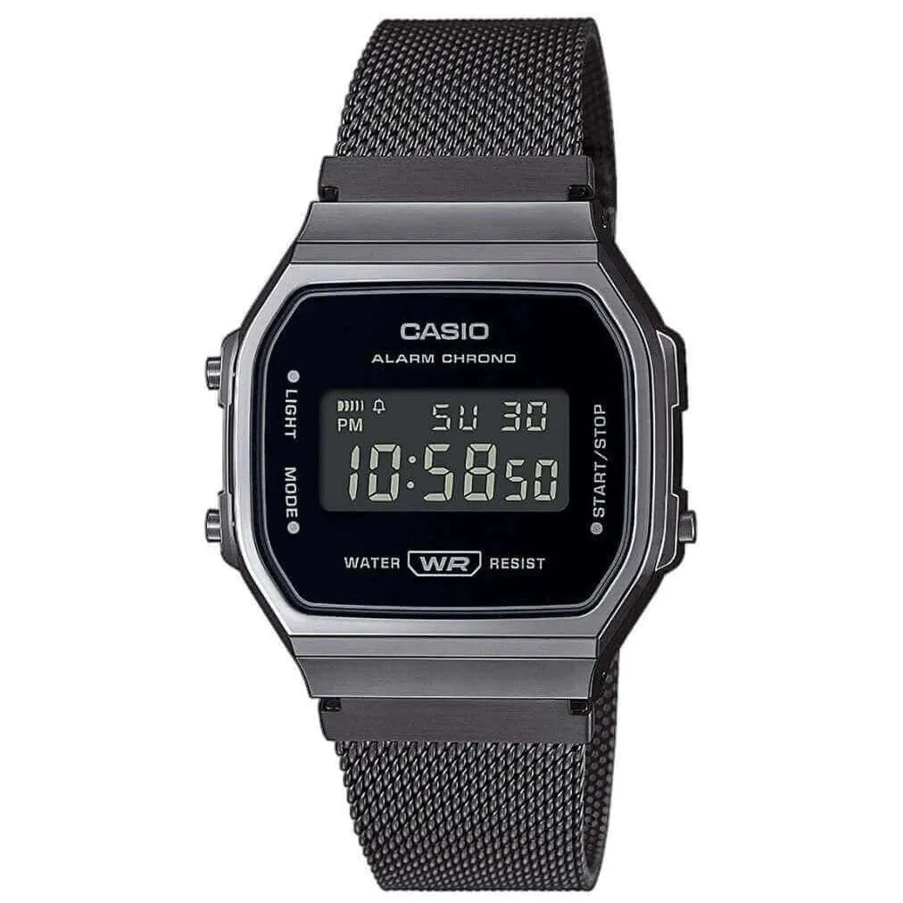 Casio VINTAGE ICONIC A168WEMB-1BEF Orologio da polso uomo Con allarme