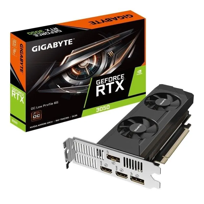 Scheda Grafica Gigabyte GeForce RTX 3050 OC Low Profile 6GB GDDR6