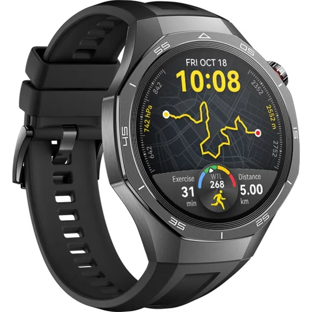 WATCH GT5 Pro 46mm 3,63 cm (1.43") AMOLED Digitale 466 x 466 Pixel Nero GPS (satellitare), Smartwatch