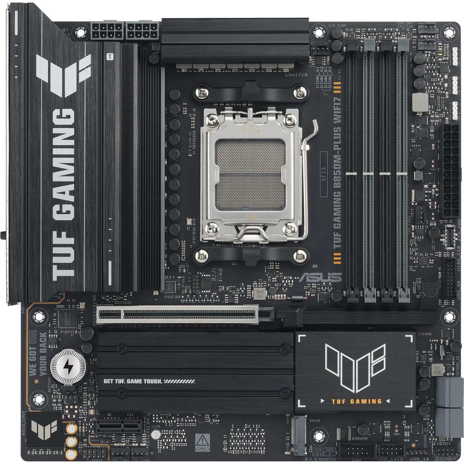 TUF GAMING B850M-PLUS WIFI7 AMD B850 Socket AM5 micro ATX, Scheda madre
