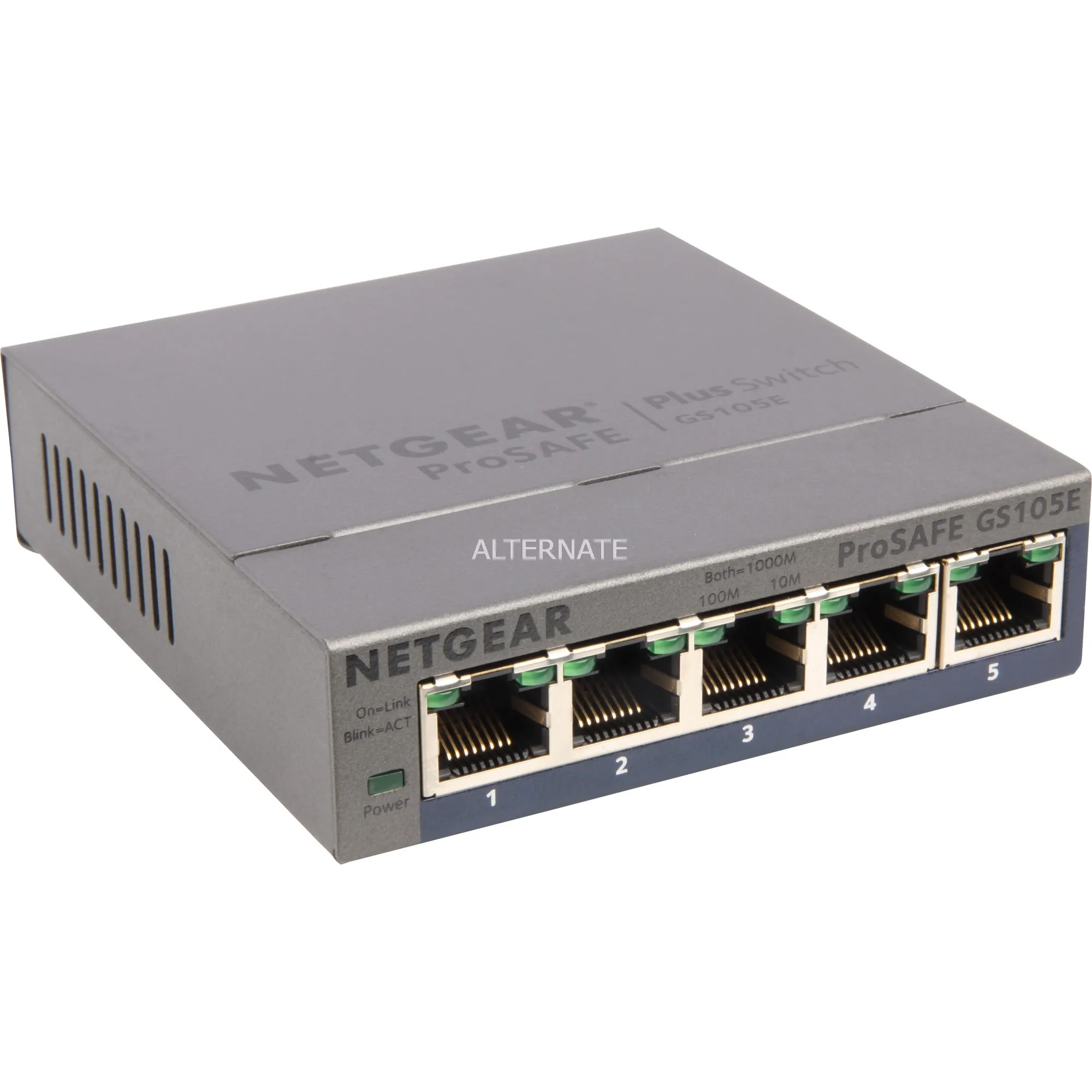 GS105E-200PES switch di rete Gestito L2/L3 Gigabit Ethernet (10/100/1000) Grigio, Interruttore