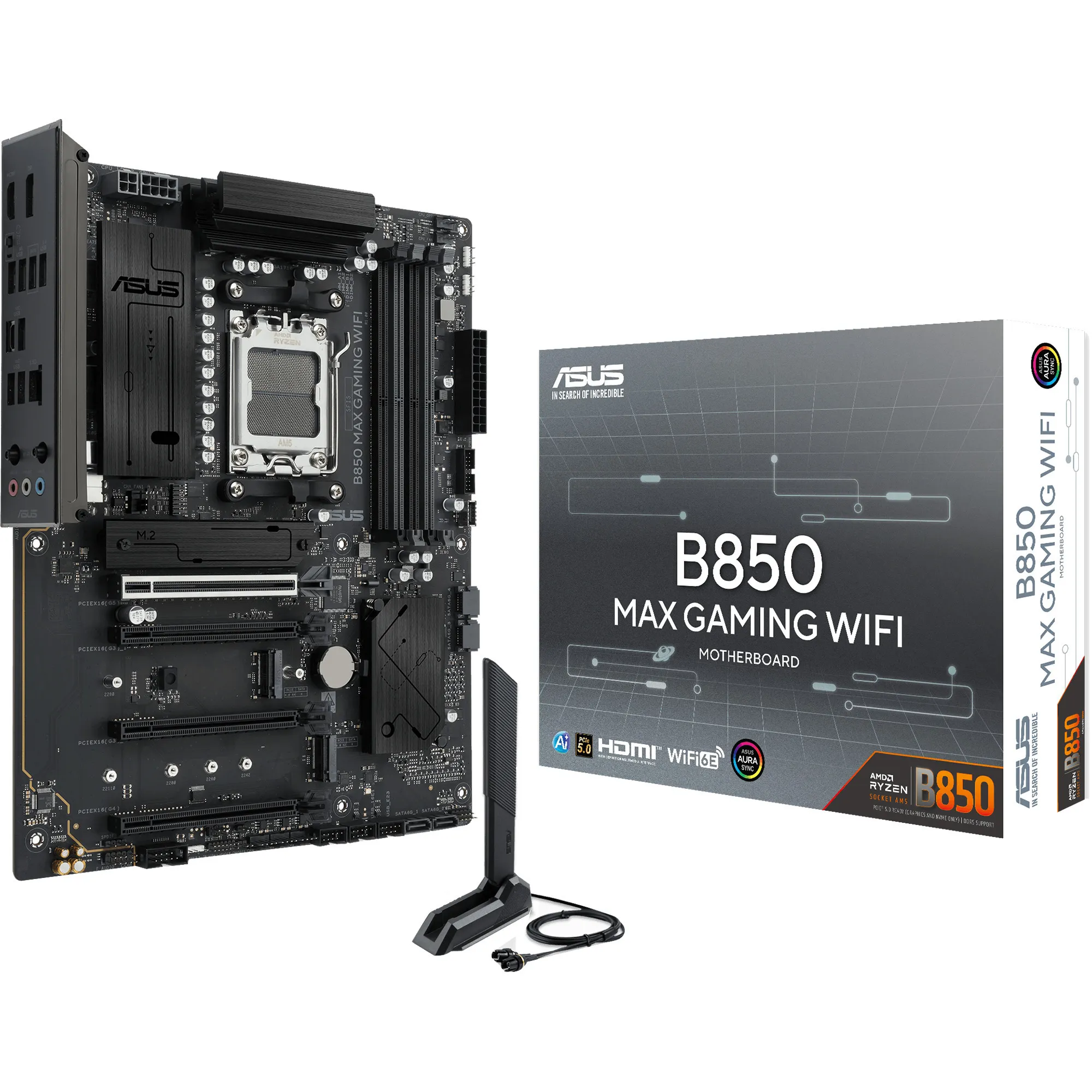B850 MAX GAMING WIFI, Scheda madre