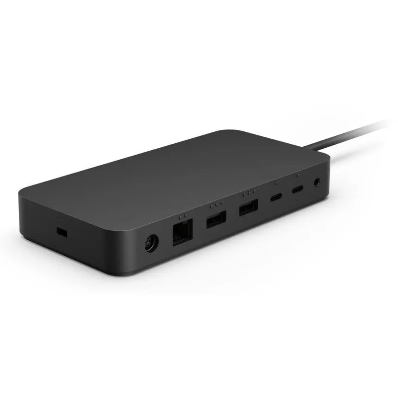 Dock Thunderbolt 4 Microsoft Surface Thunderbolt 4 Dock 3xUSB 3.2 3xThunderbolt 4 Ethernet 2500 Mbit/s USB-C Nero