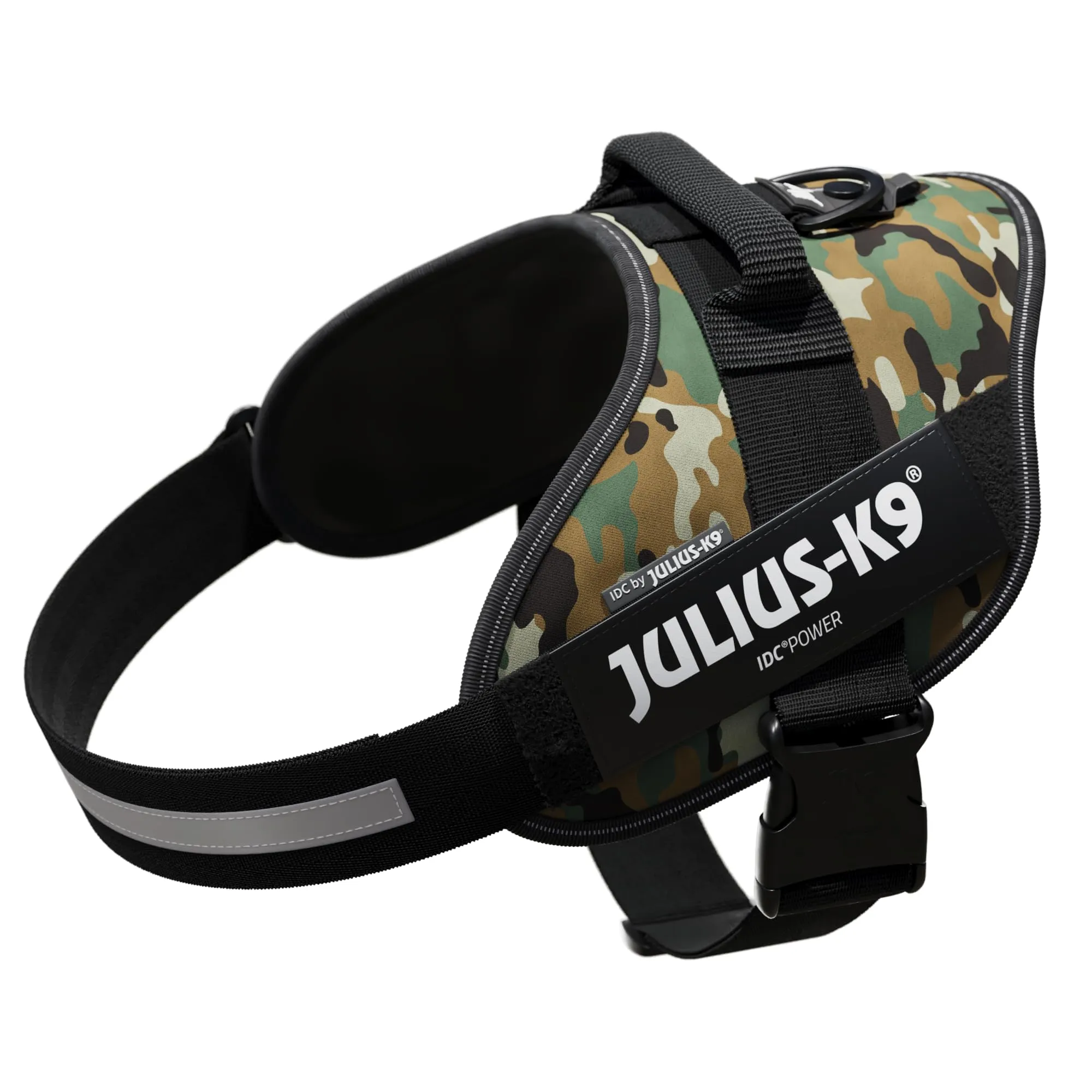 Julius-K9, Pettorina IDC Power, Taglia: XL / 2, Colore: Camouflage